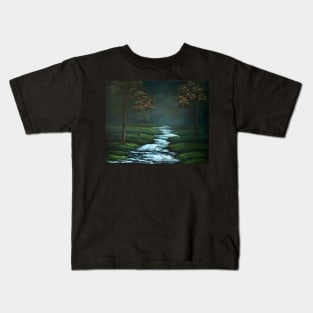 Bubbling Stream Kids T-Shirt